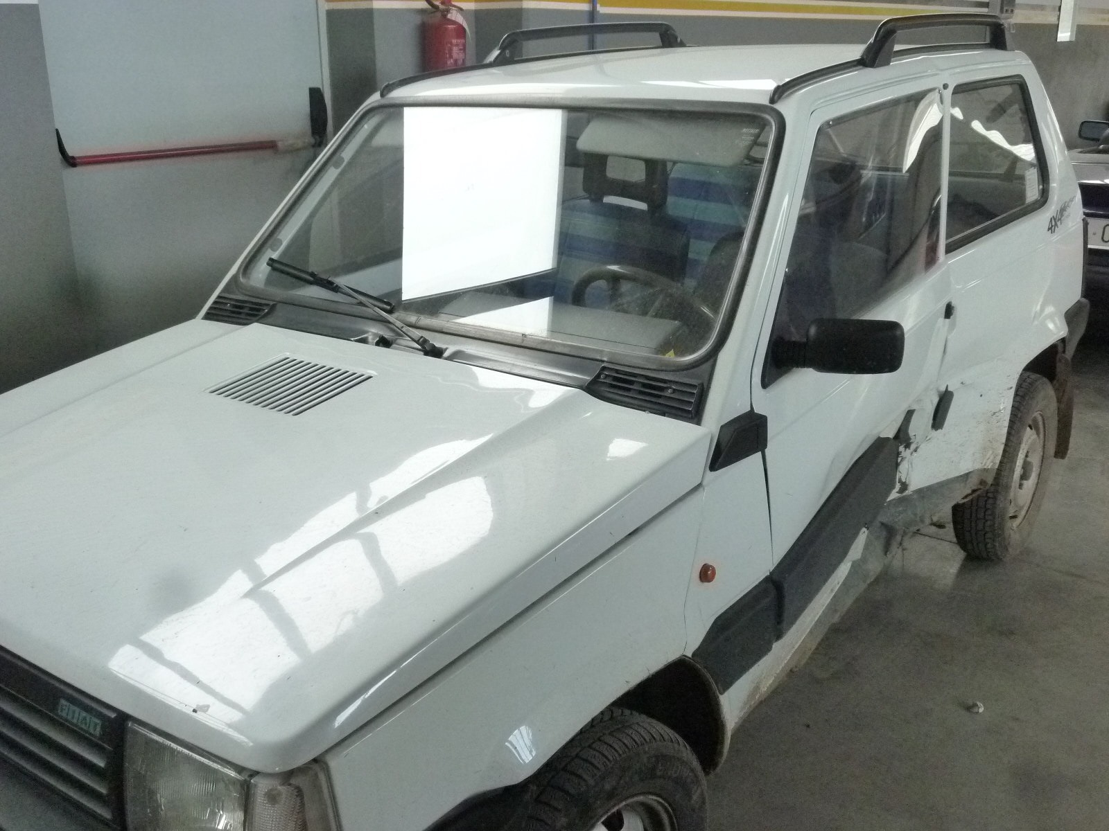 Riparazione fiat Panda Incidentata