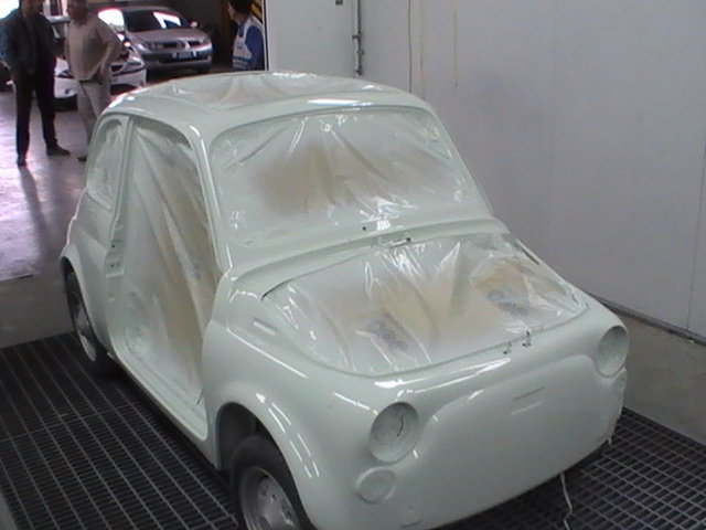 Elaborazione fiat 500 d'epoca