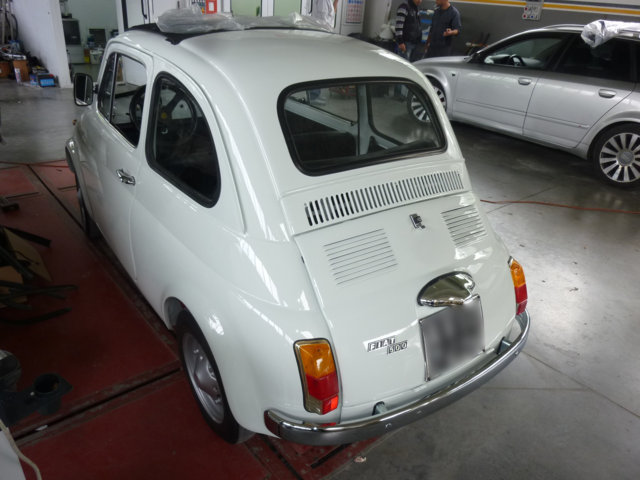 Elaborazione fiat 500 d'epoca