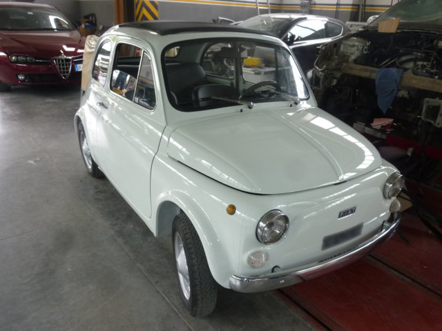 Elaborazione fiat 500 d'epoca