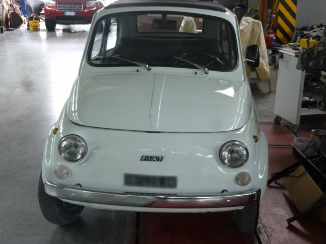 Elaborazione fiat 500 d'epoca